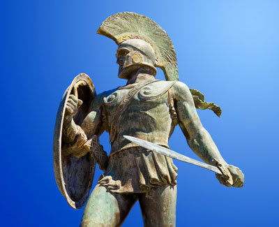 King Leonidas, marketing dude
